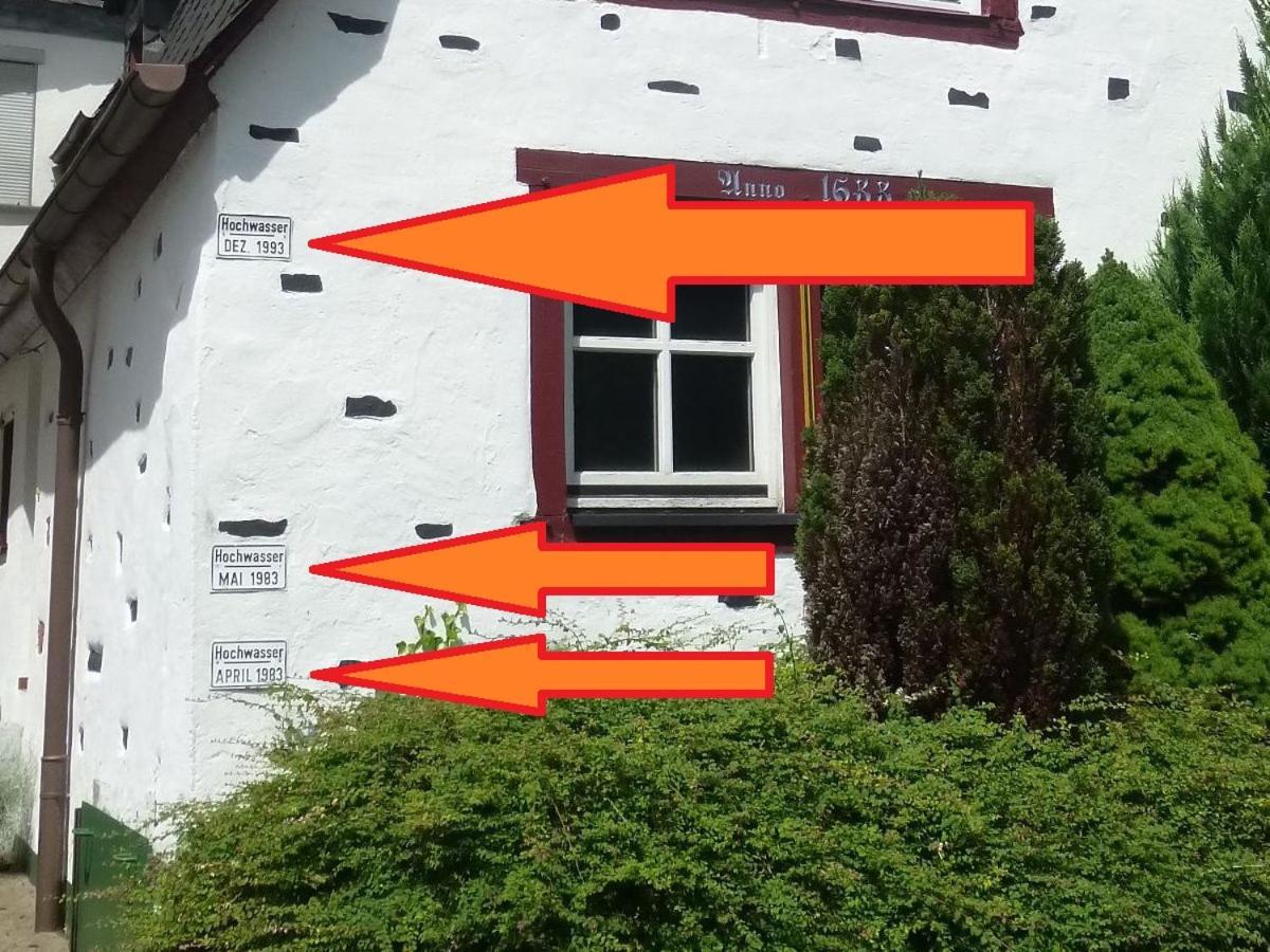 Altes Faehrhaus An Der Mosel Anno1633 Apartment Трабен-Трарбах Екстериор снимка